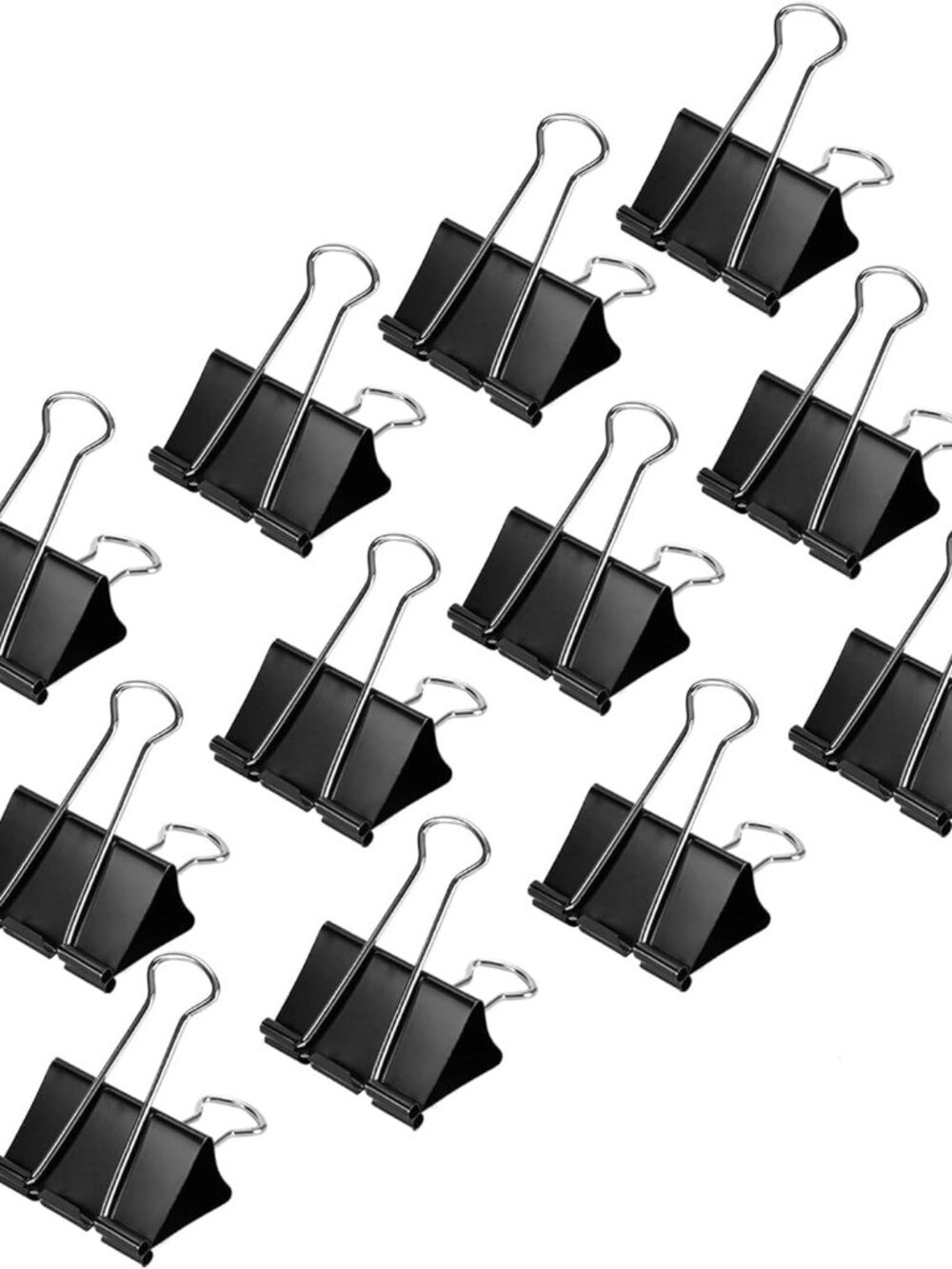 Sturdy Binder Clips, Office Supplies, Small 0.75 in, Document Organizing, School